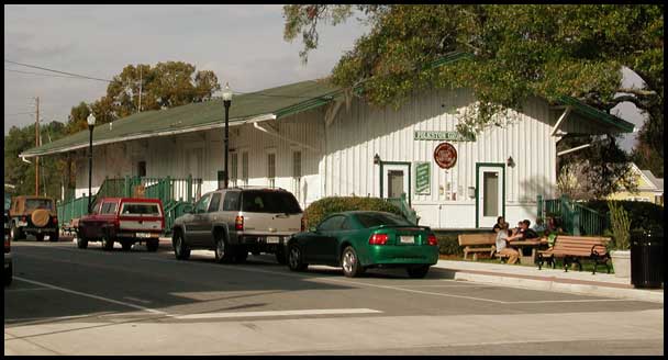 Folkston depot, view from southwest