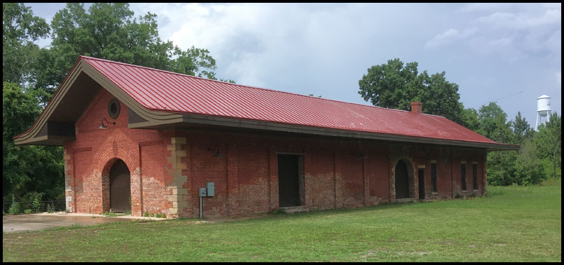 Sparta train depot in May 2018