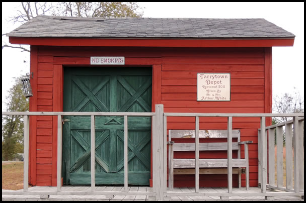 Tarrytown depot, front view