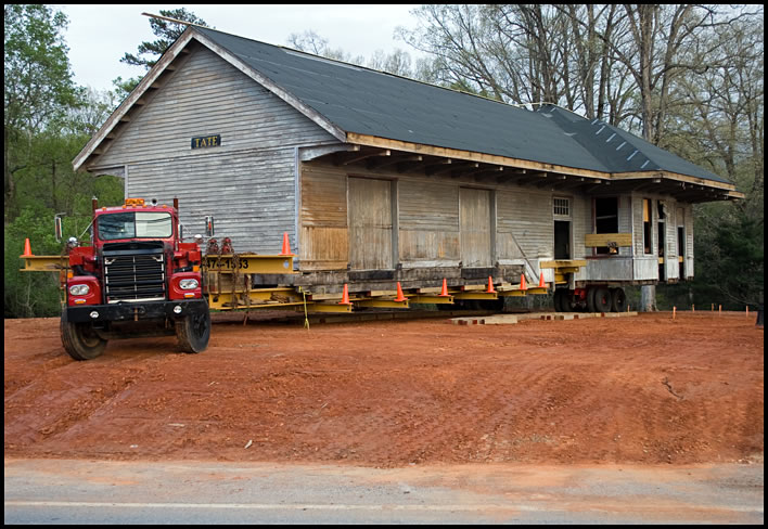 Tate depot in new location, April 2015