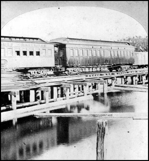 Atlantic & Gulf Railroad railcars