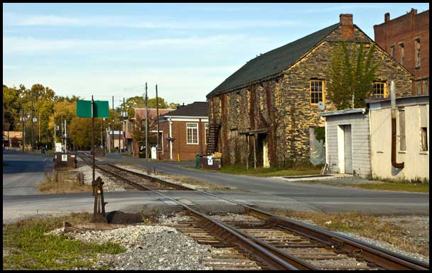 Rockmart, Ga., on the former East & West Railroad of Alabama