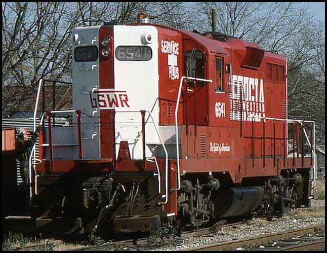 Georgia Southwestern Railroad locomotive