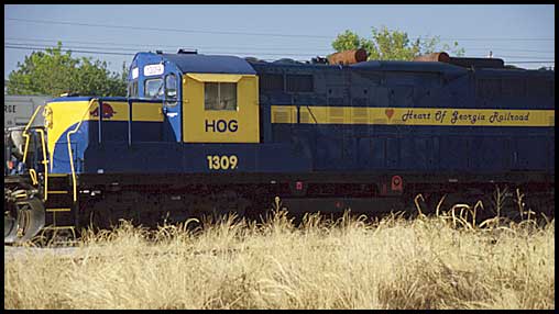HOG diesel locomotive no. 1309