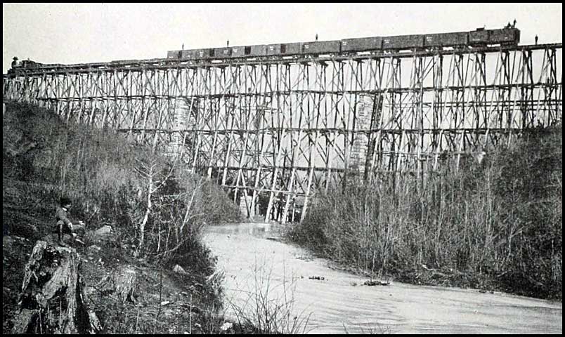 Nashville & Chattanooga Railroad bridge near Whiteside