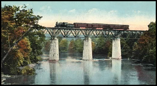 Railroad bridge over Chattahoochee River