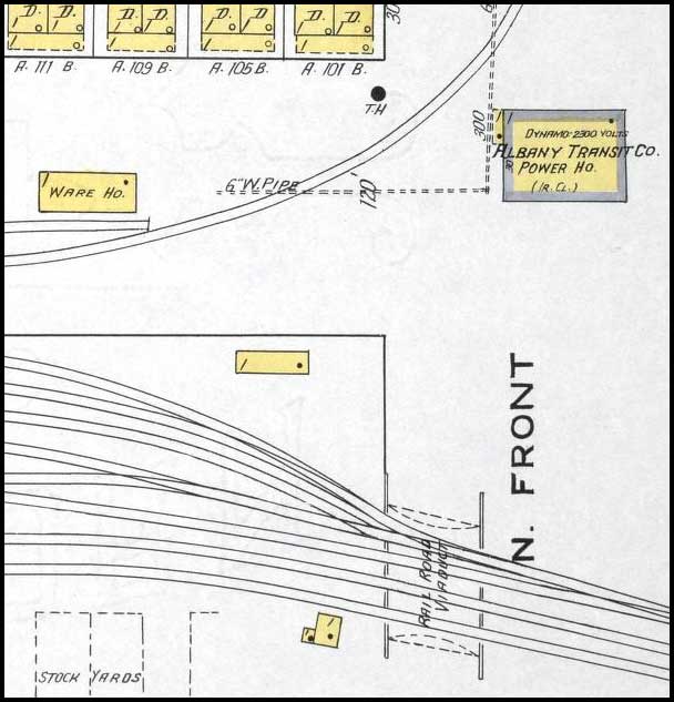 Albany Transit Company's power house. 