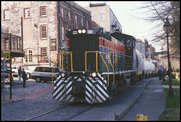 Streetrunning in Savannah