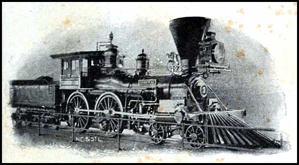 NC&St.L photo of the locomotive General