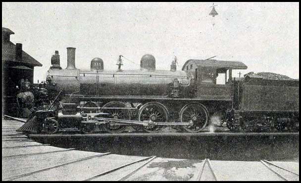 Steam locomotive of the Plant System
