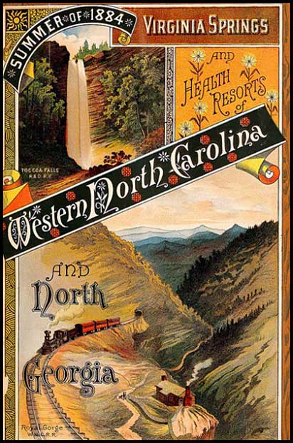 1884 summer resorts, Richmond & Danville Railroad