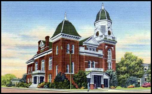 Screven County courthouse at Sylvania