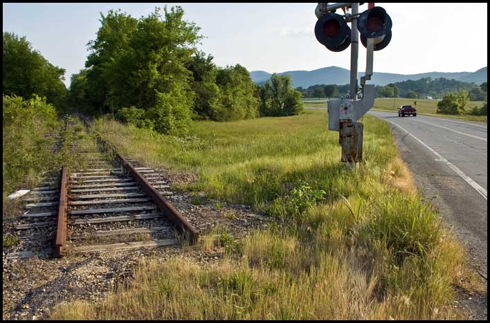 Remnant of TAG Route tracks